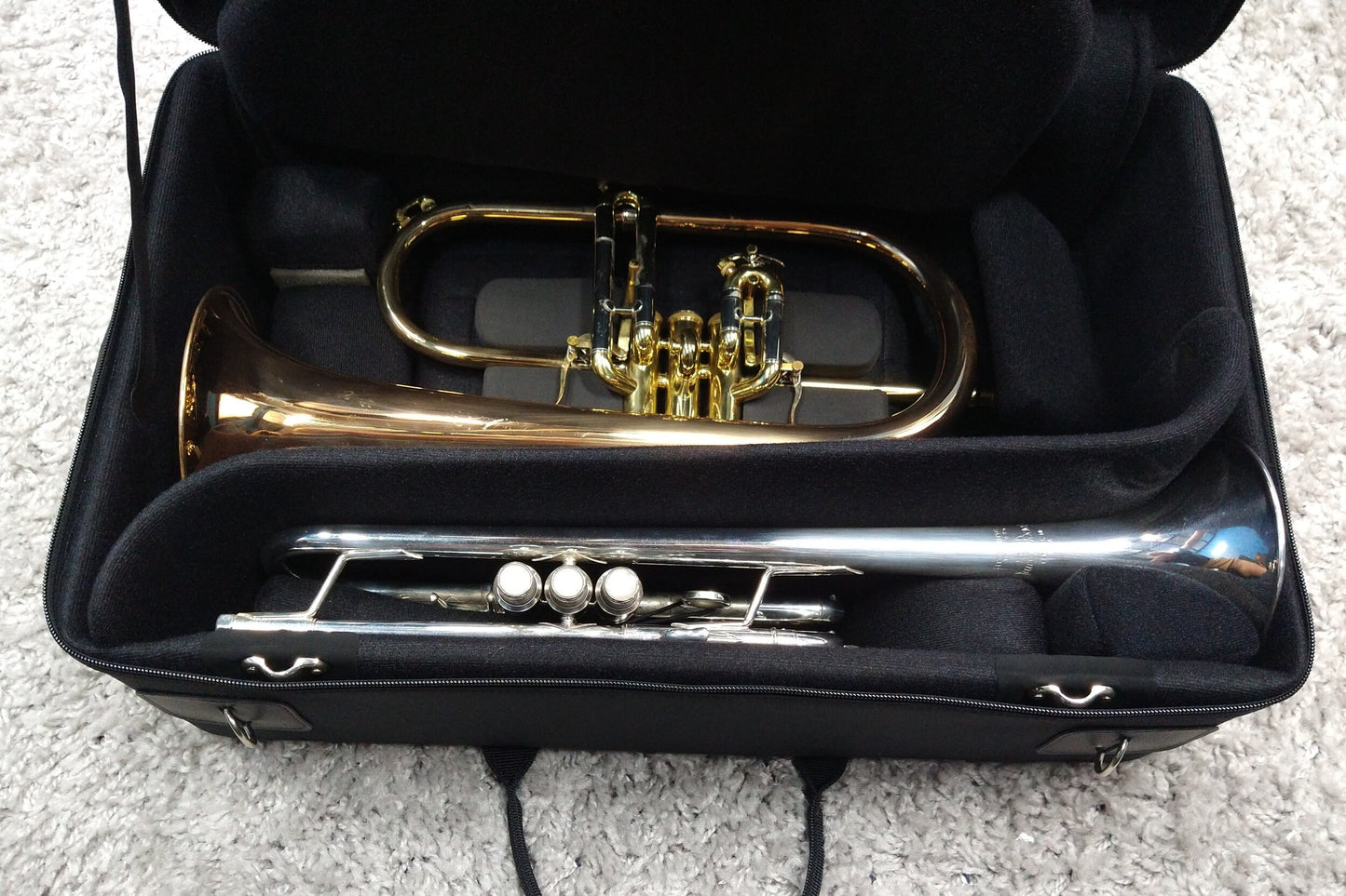Marcus Bonna Triple Case for 2 Trumpets and Flugelhorn