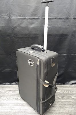 Triple Case for 2 Trumpets & 1 Flugel + Wheels & Telescoping Handle