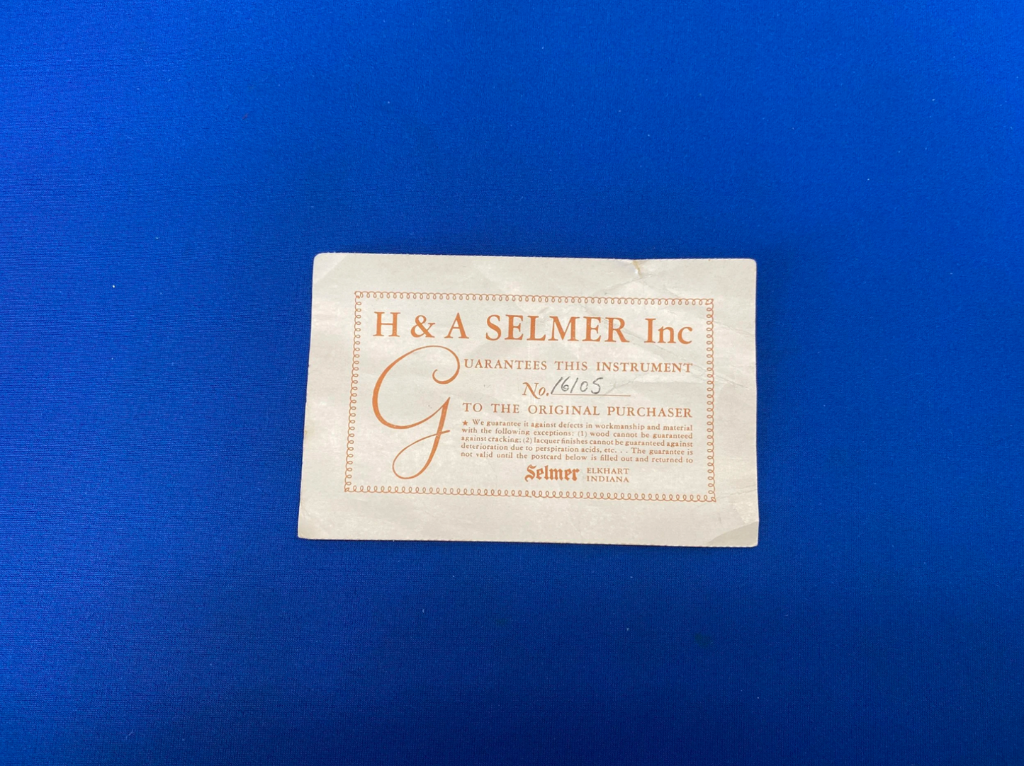 USED Selmer Paris model Bb Trumpet