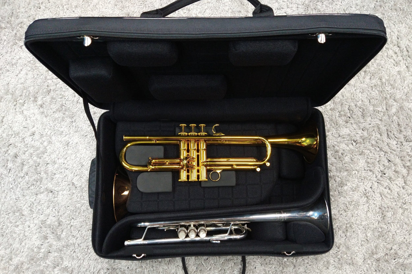 Marcus Bonna Triple Case for 2 Trumpets and Flugelhorn
