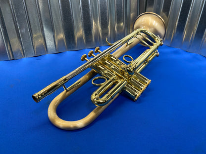 USED Carol Brass CTR-5060H-GSS Bb Trumpet