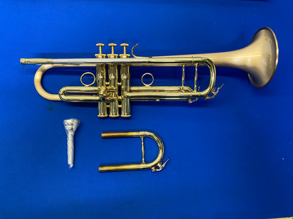USED Carol Brass CTR-5060H-GSS Bb Trumpet