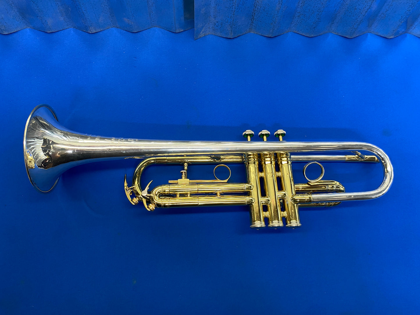 USED King Super-20 Symphony Silver Sonic Dual Bore Bb Trumpet