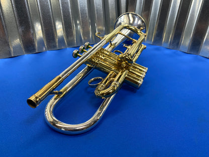 USED King Super-20 Symphony Silver Sonic Dual Bore Bb Trumpet