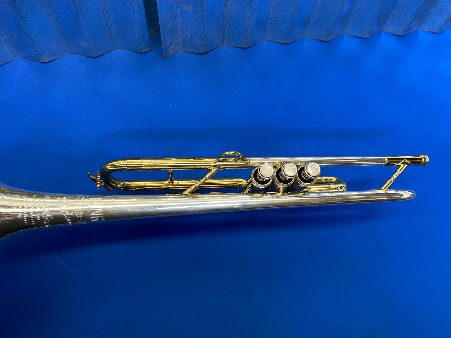 USED King Super-20 Symphony Silver Sonic Dual Bore Bb Trumpet