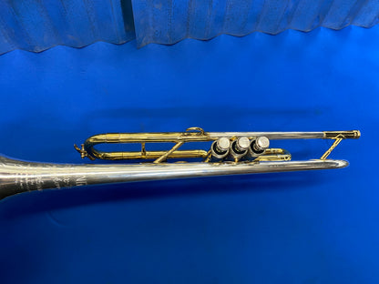 USED King Super-20 Symphony Silver Sonic Dual Bore Bb Trumpet